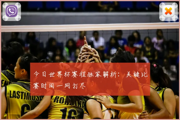 今日世界杯赛程独家解析:关键比赛时间一网打尽